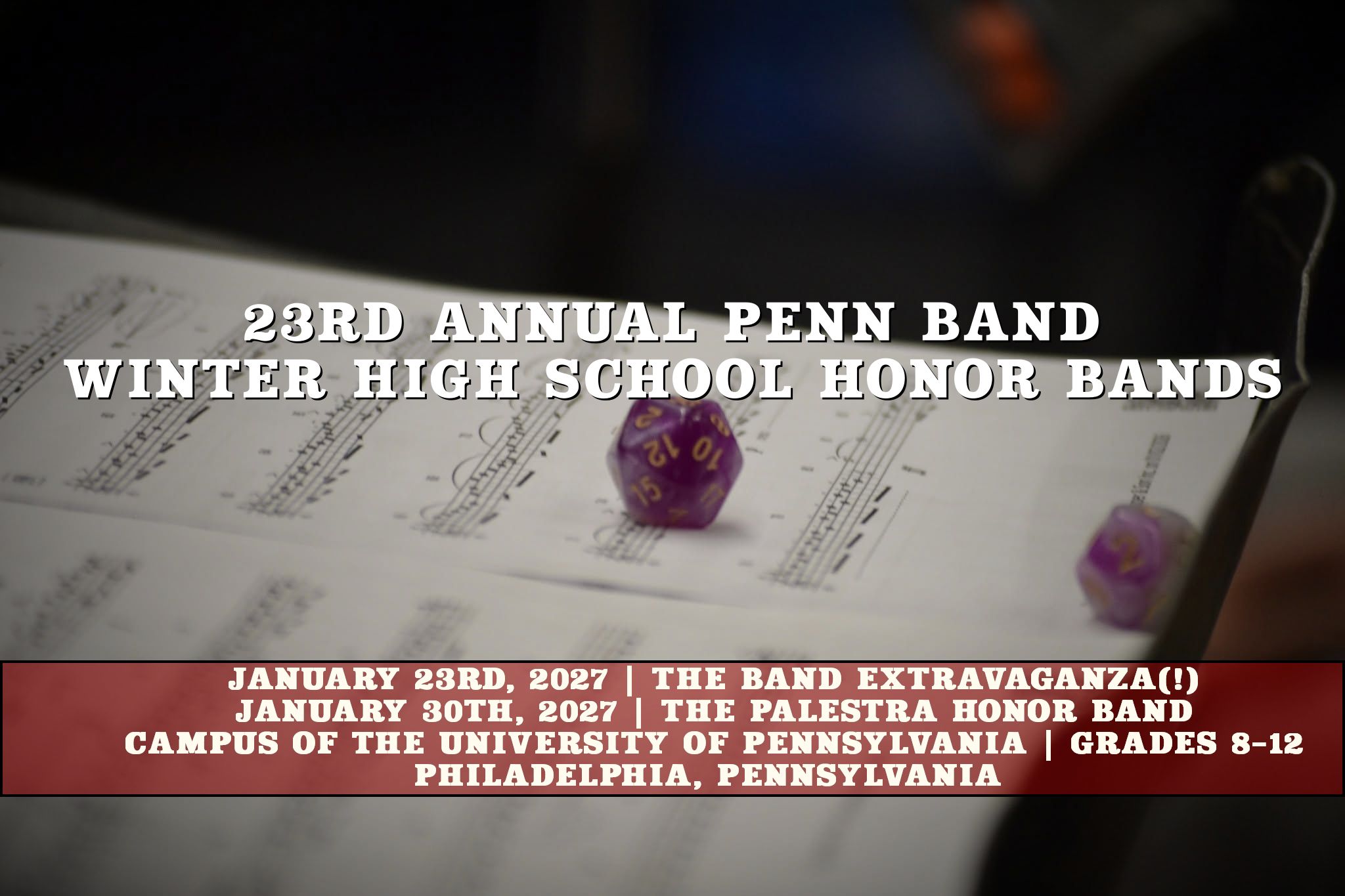 Penn Band Honor Band photo 19